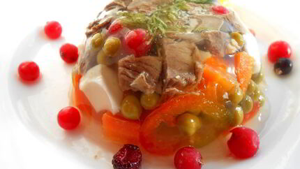 Заливное из говядины