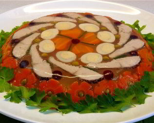 Заливное из карпа