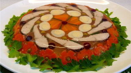 Заливное из карпа