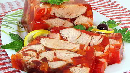 Заливное из судака