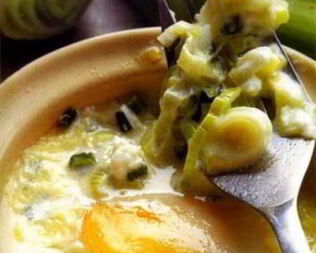 Запеченные яйца