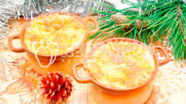 новогодний жюльен