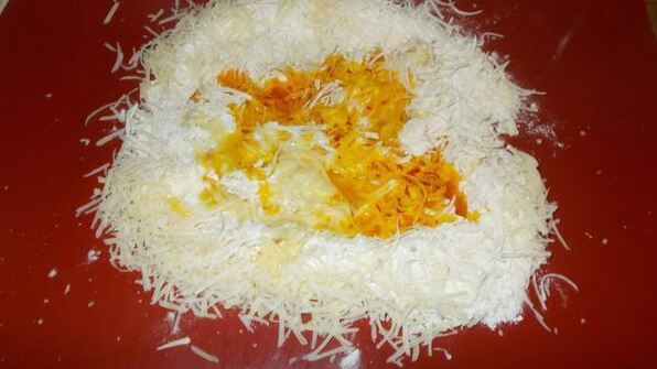 жульен из языка на манговом чатни