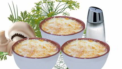 Жульен классический с копченой курицей