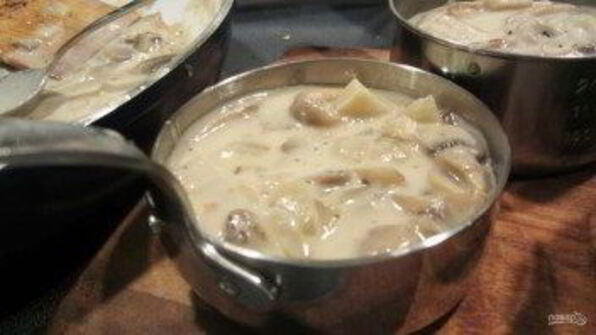 жульен с грибами классический