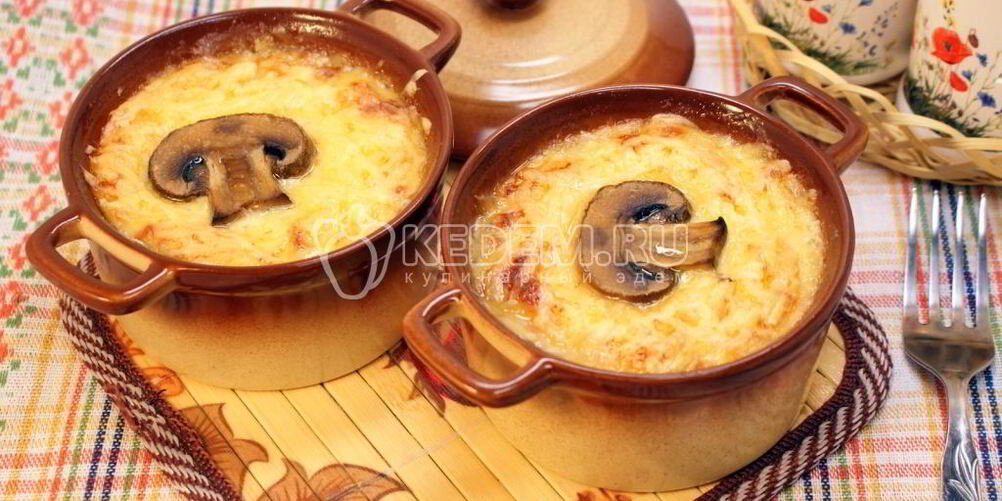 Рецепт жульена с грибами