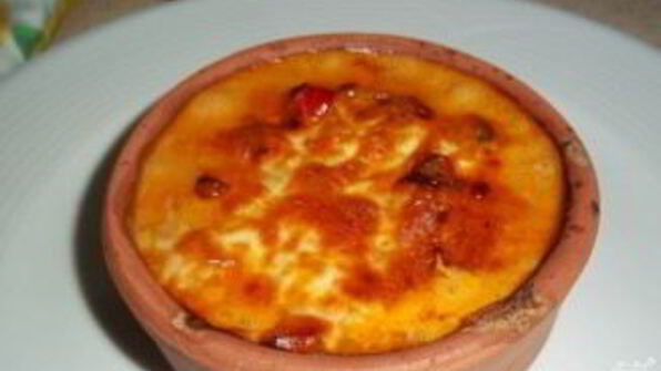 жульен с креветками