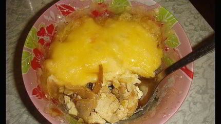 Жульен с курицей и грибами