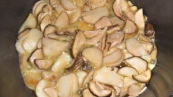 жульен с курицей в мультиварке