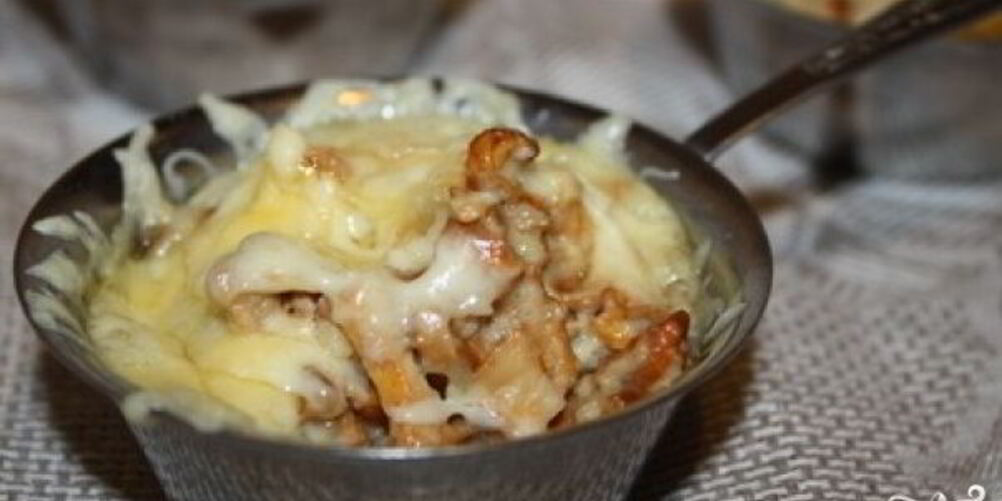 Рецепт жульена с лисичками