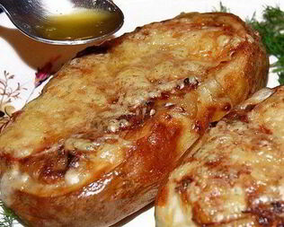 Жульен в картофеле