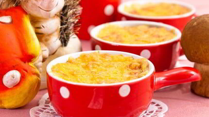 Жюльен из белых грибов