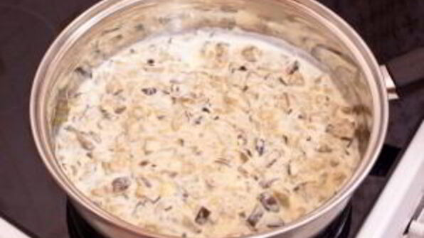 жюльен из белых грибов