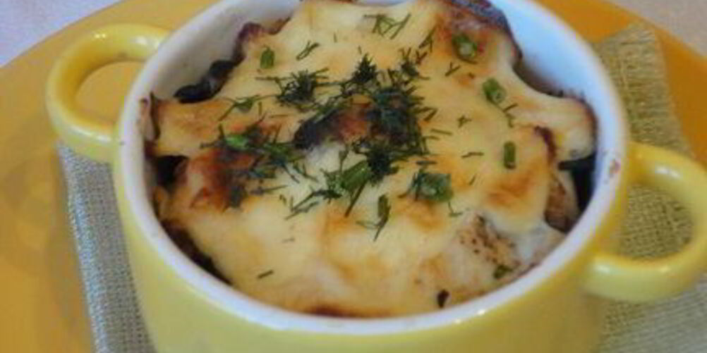 Рецепт жюльена из курицы с маслинами