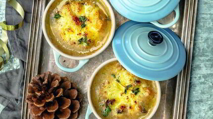 Жюльен из курицы с шампиньонами