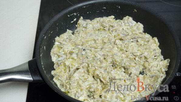 жюльен с грибами