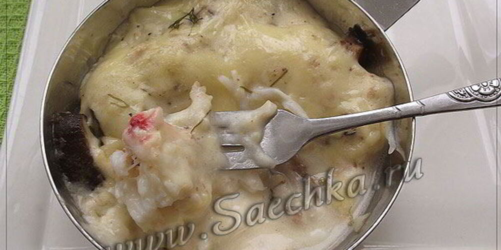 Рецепт жюльена с крабами