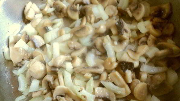 жюльен с курицей и шампиньонами