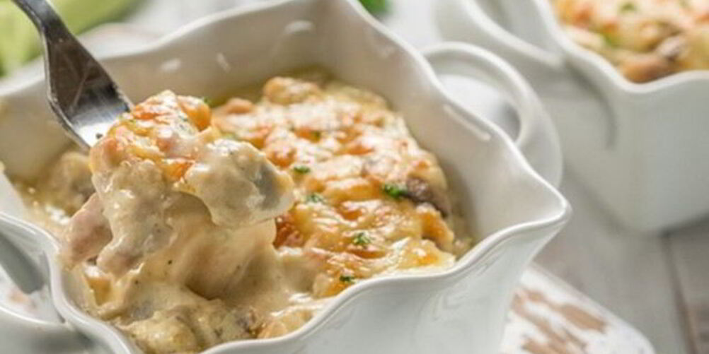 Рецепт жюльена с соусом бешамель