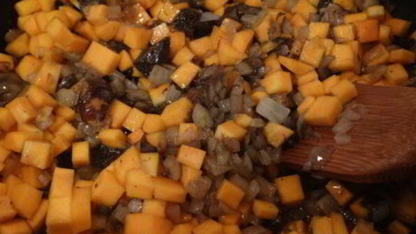 жюльен с тыквой