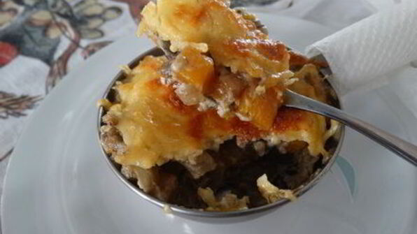 жюльен с тыквой