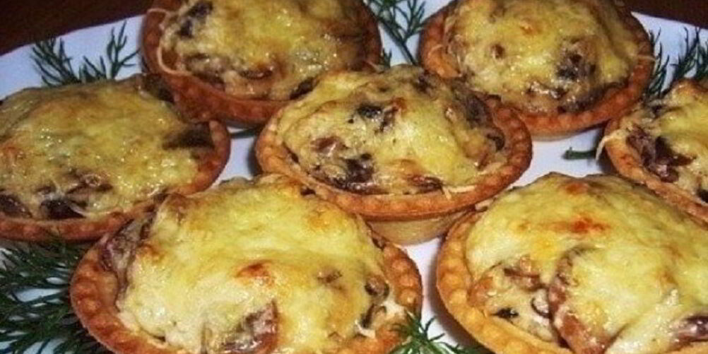 Рецепт жюльена в тарталетках